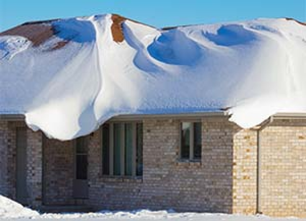 Home Insurance Covers Roof Damage from Snow